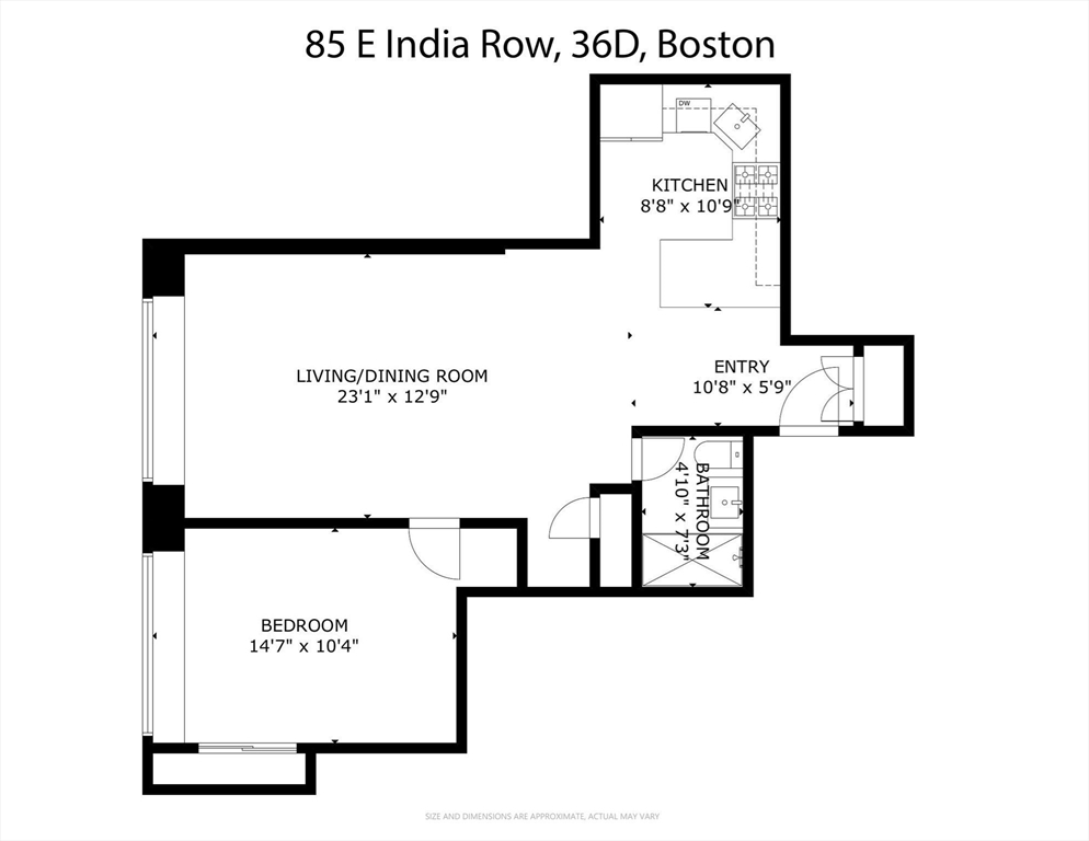 85 E India Row # 36D