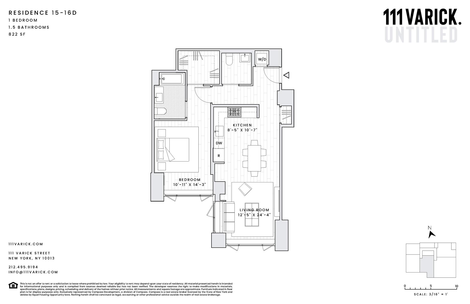 111 VARICK Street 15D