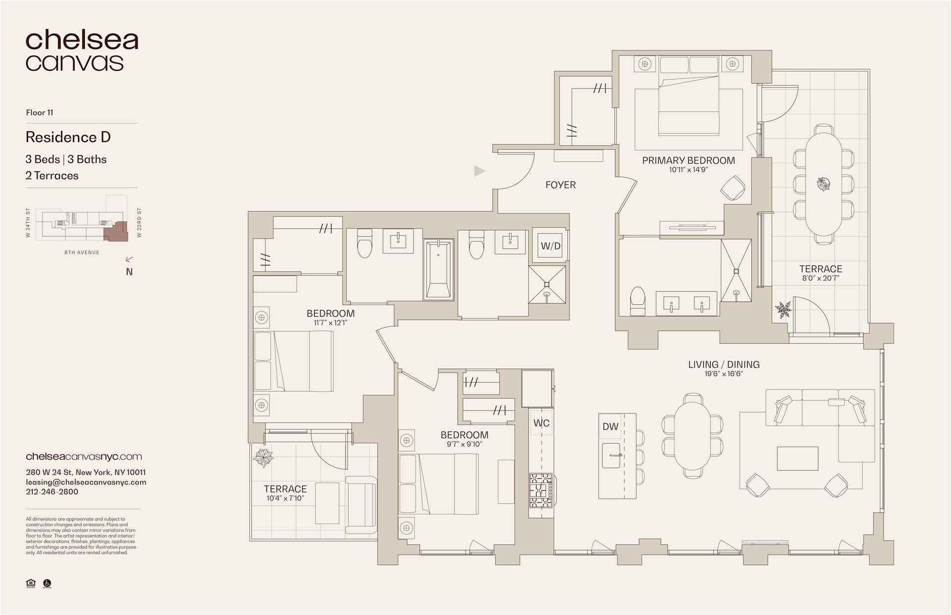 280 W 24TH Street 11D