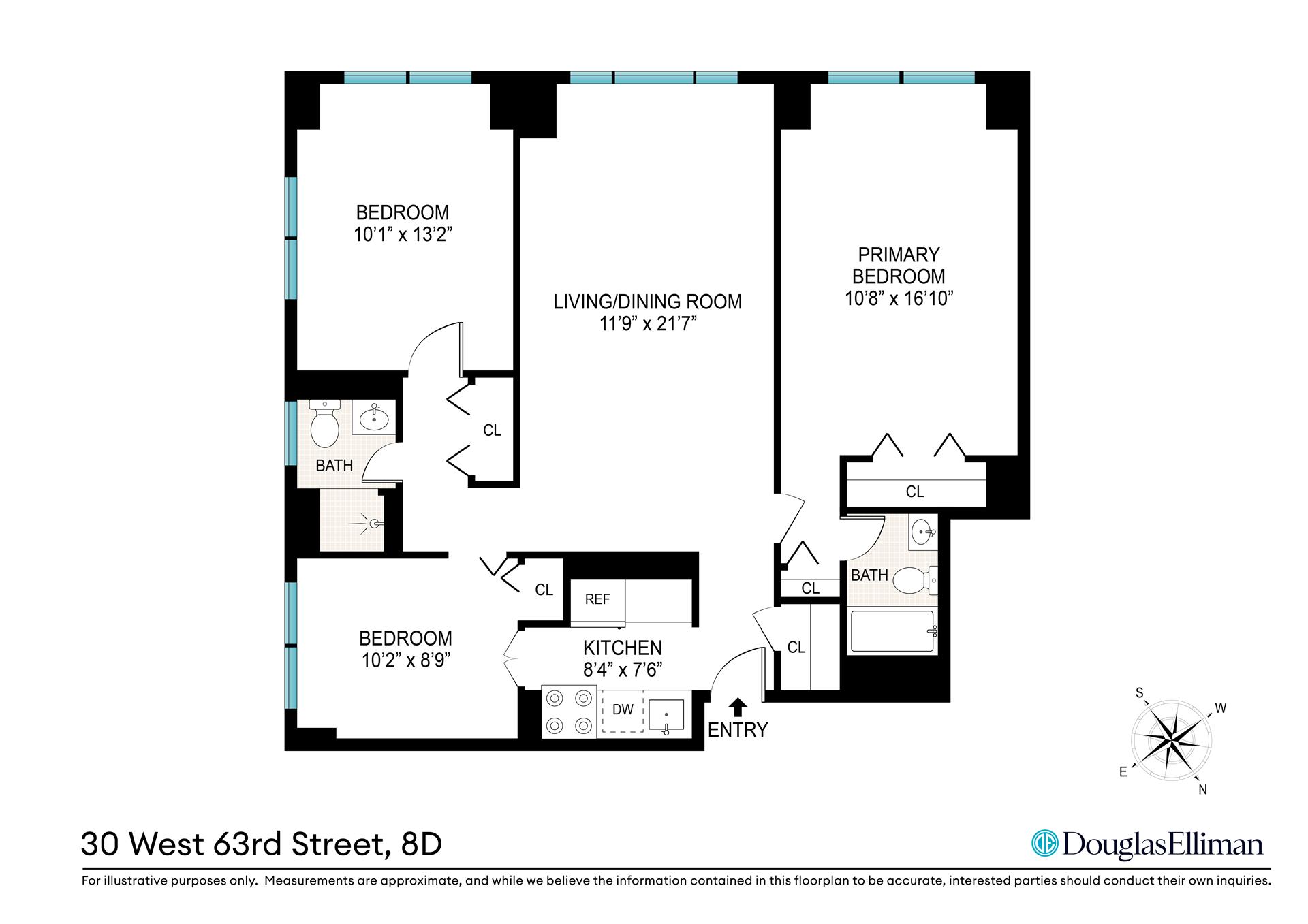 30 W 63RD Street 8D