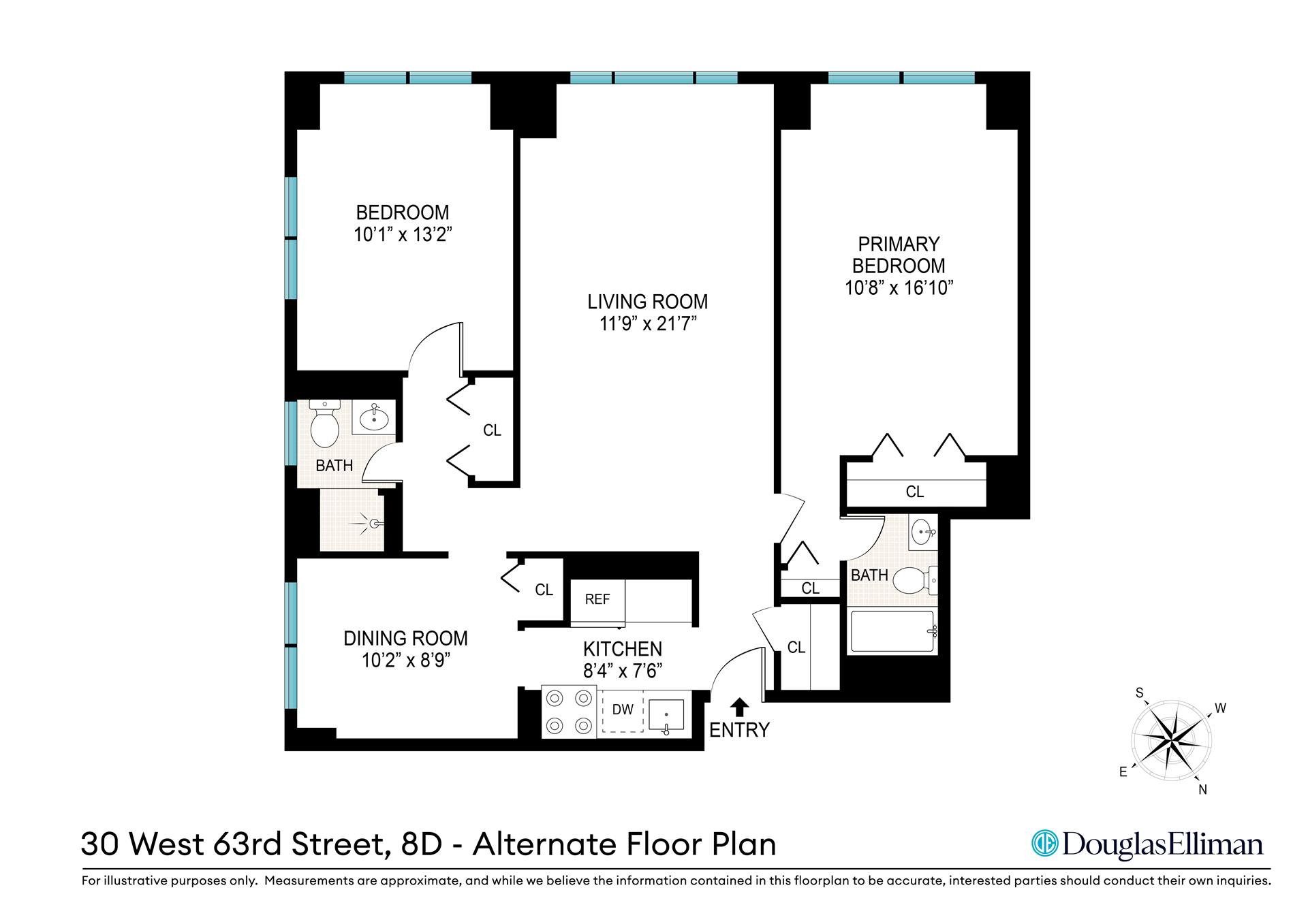 30 W 63RD Street 8D