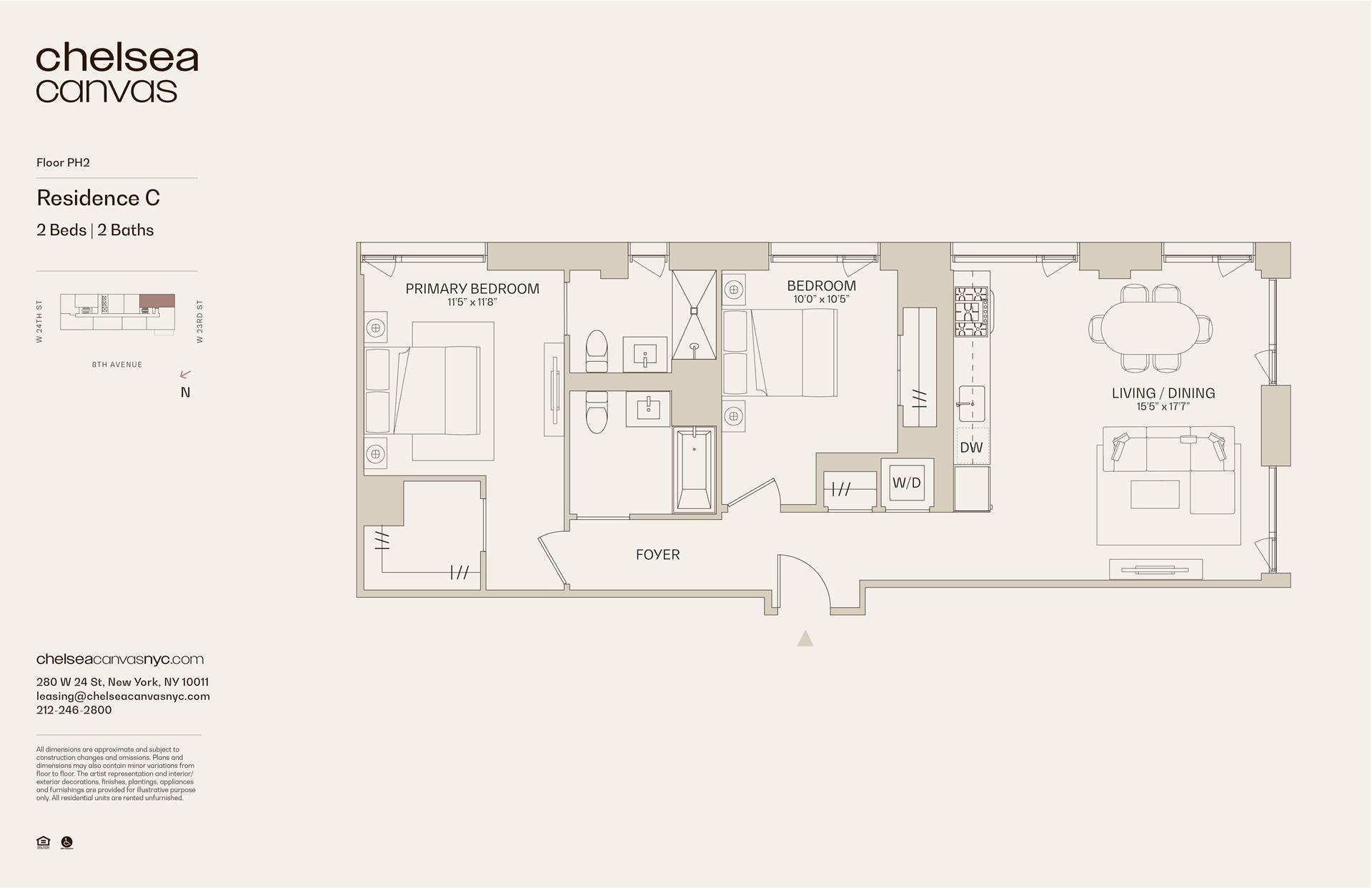 280 W 24TH Street PH2C