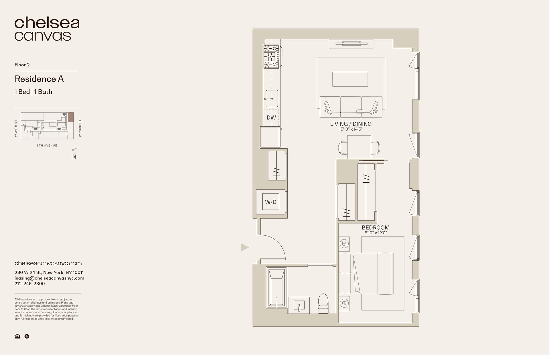 280 W 24TH Street 2A