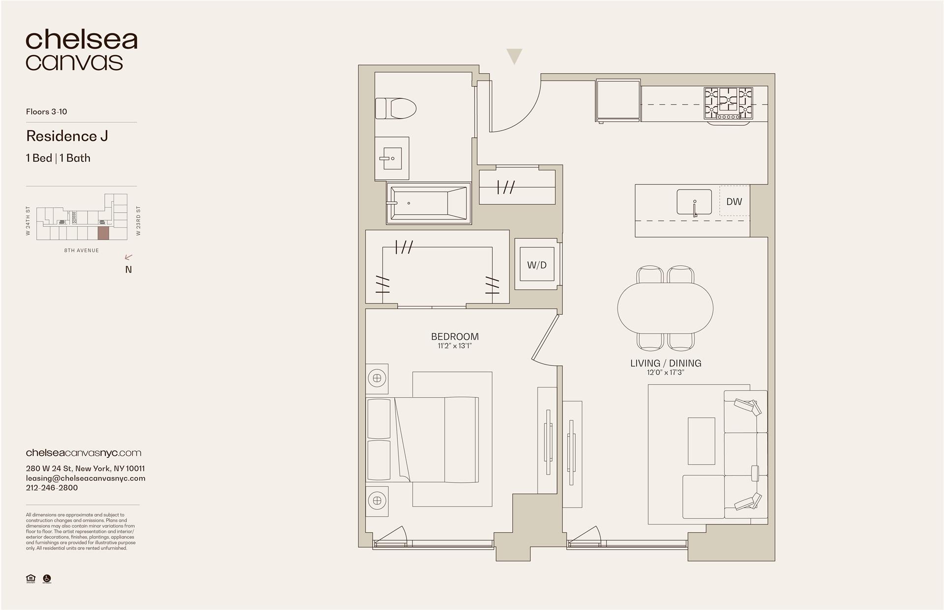 280 W 24TH Street 3J