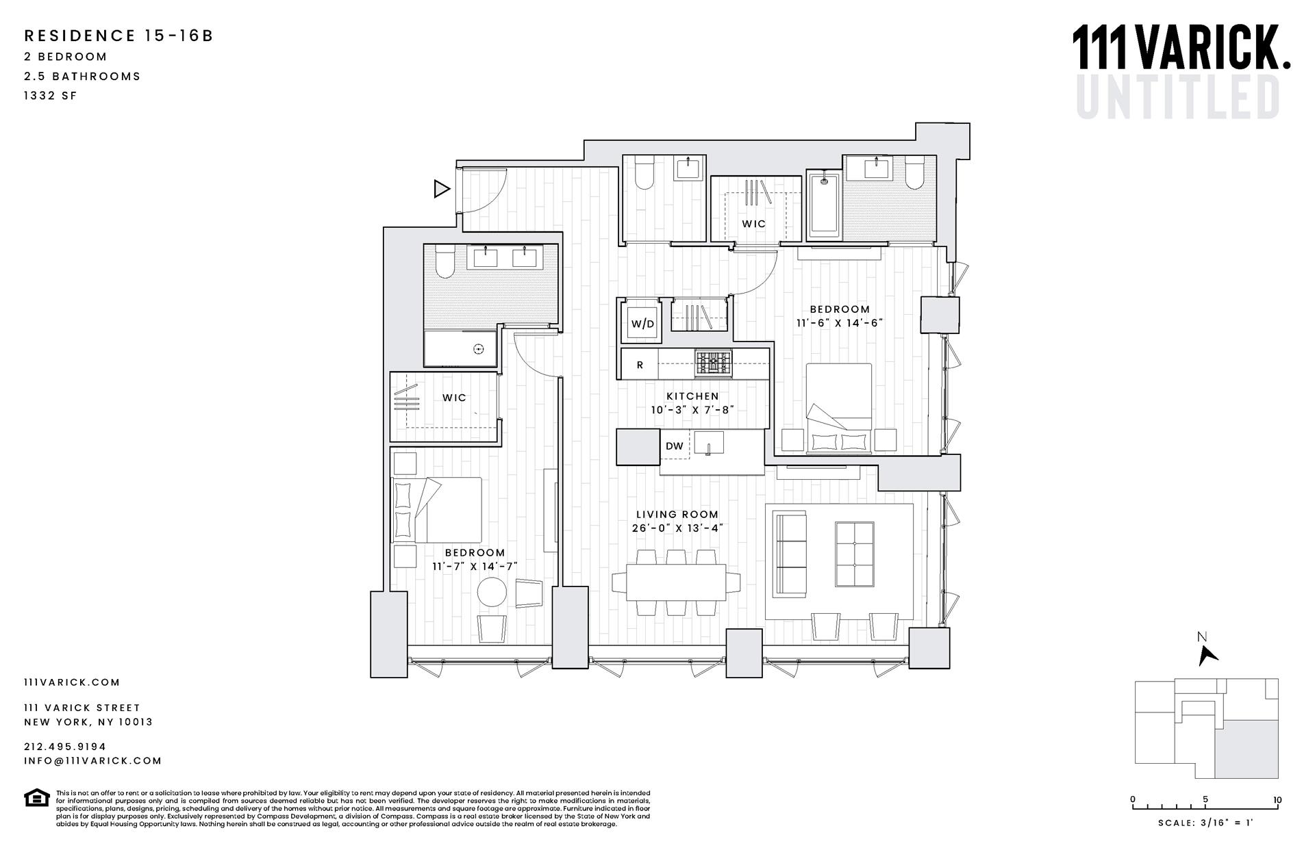 111 VARICK Street 16B