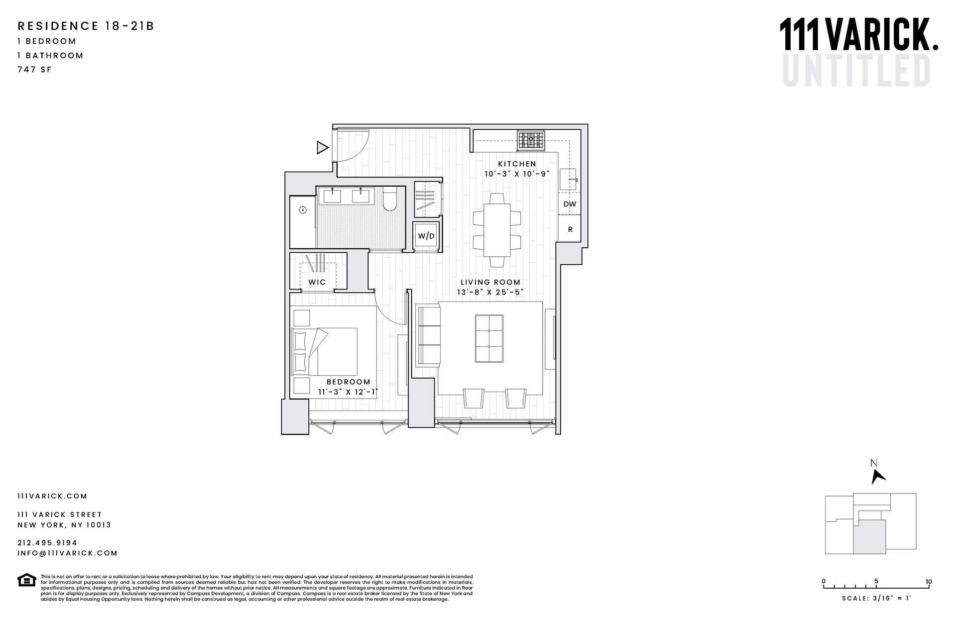 111 VARICK Street 19B