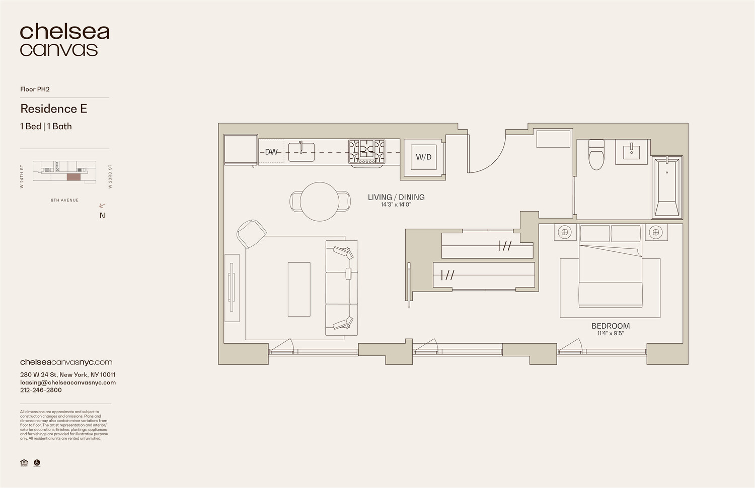 280 W 24TH Street PH2E