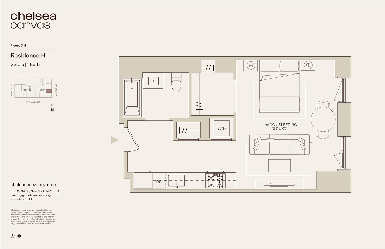 280 W 24TH Street 3H