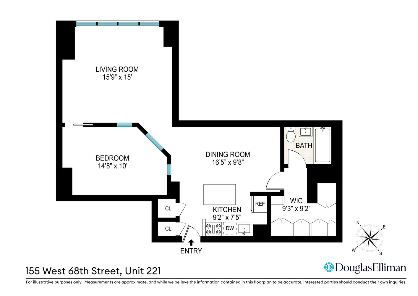 155 W 68TH Street 221