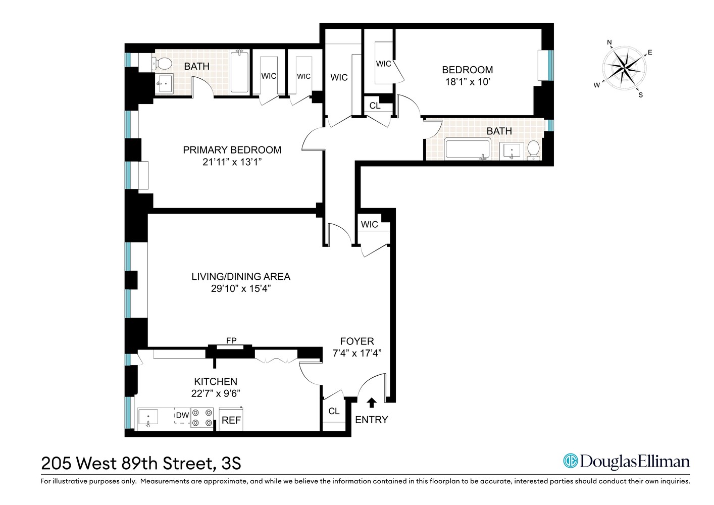 205 W 89TH Street 3S