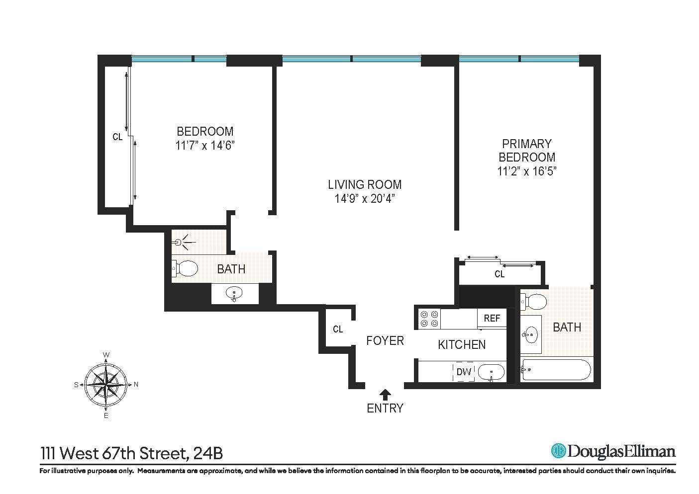 111 W 67TH Street 24B