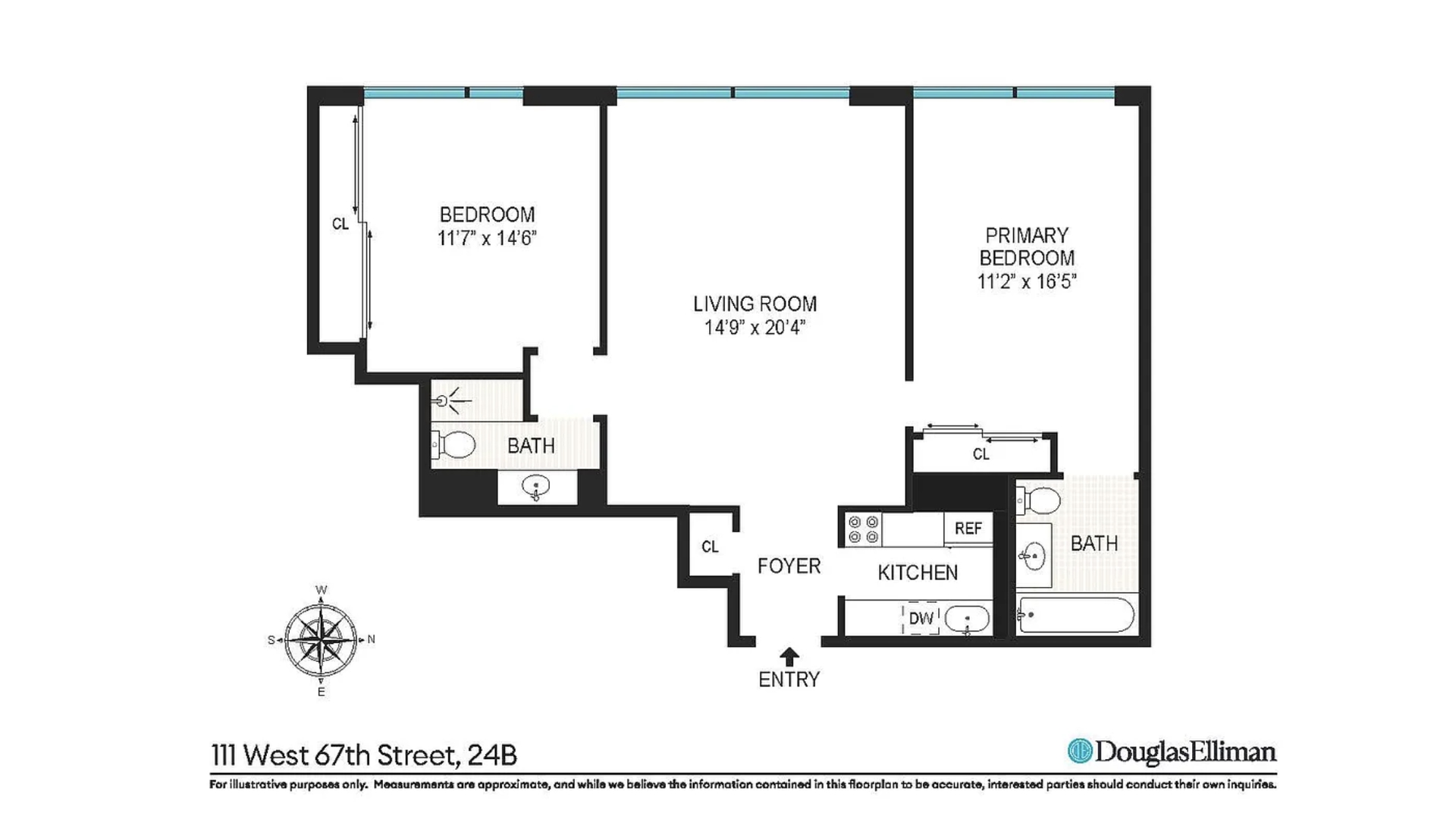 111 W 67TH Street 24B