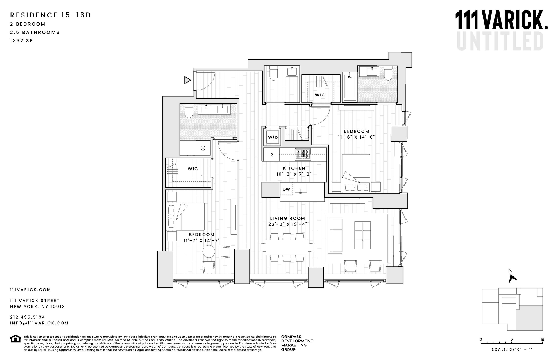 111 VARICK Street 15B