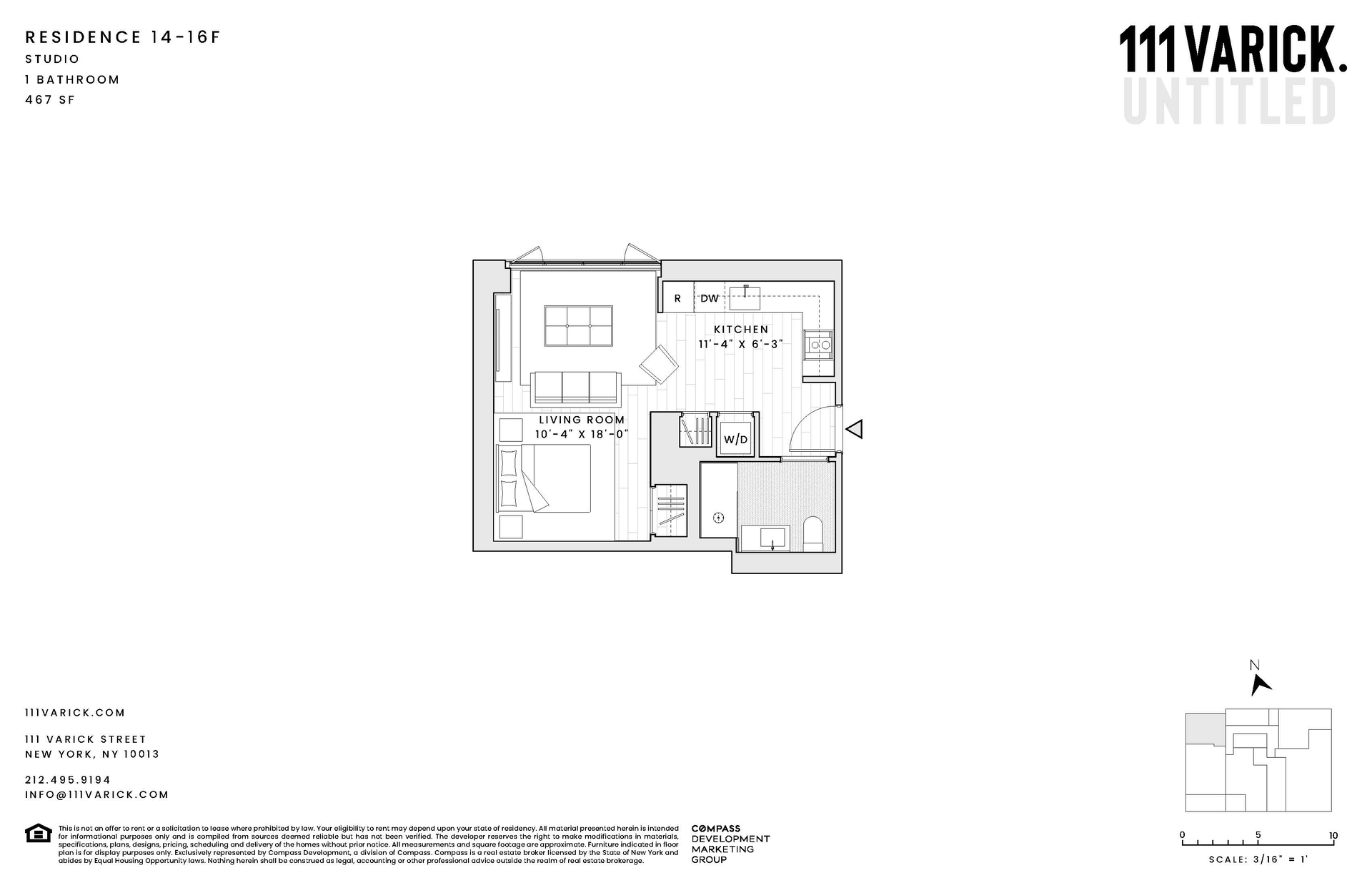 111 VARICK Street 15F