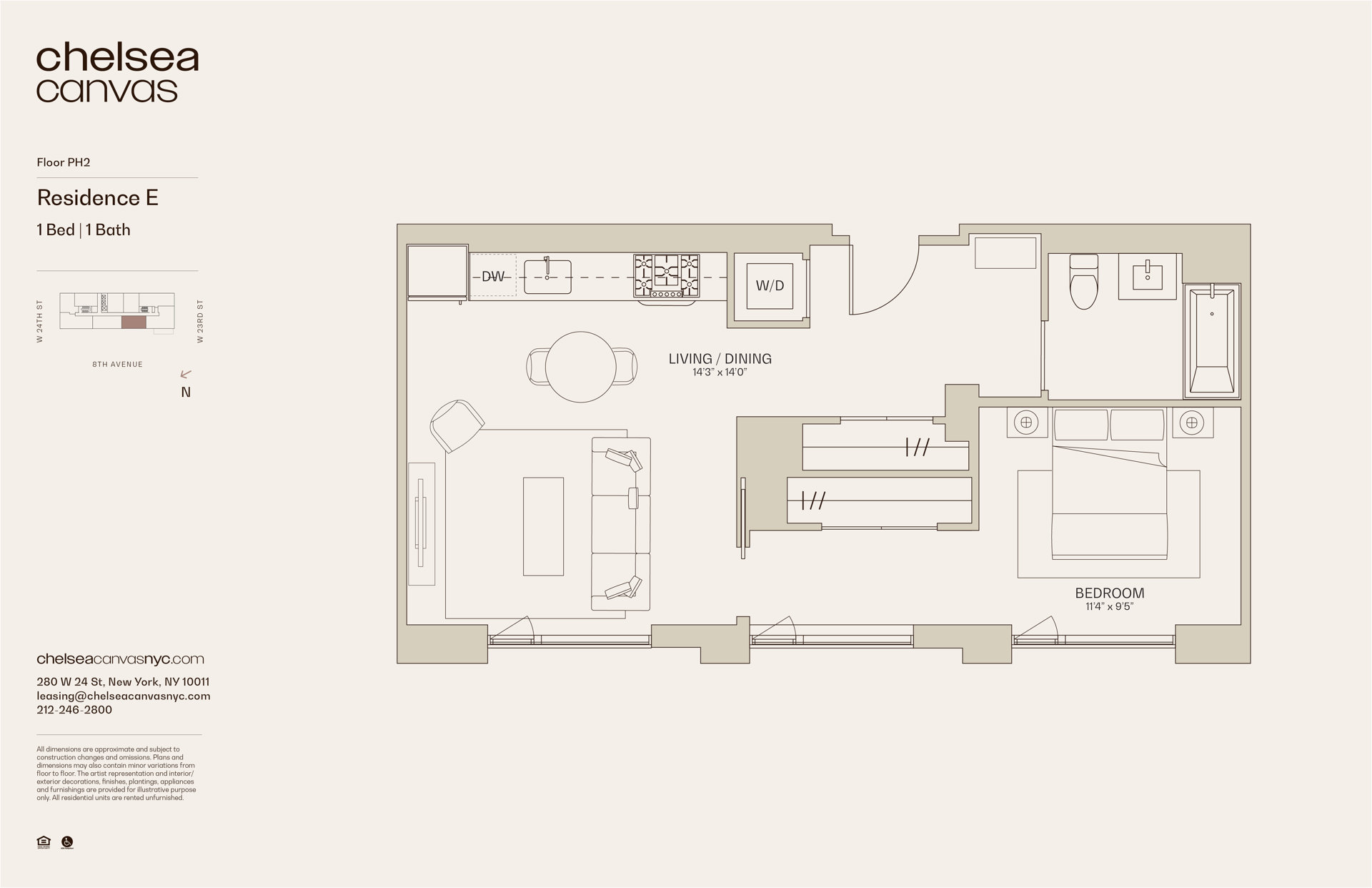 280 W 24TH Street PH2E