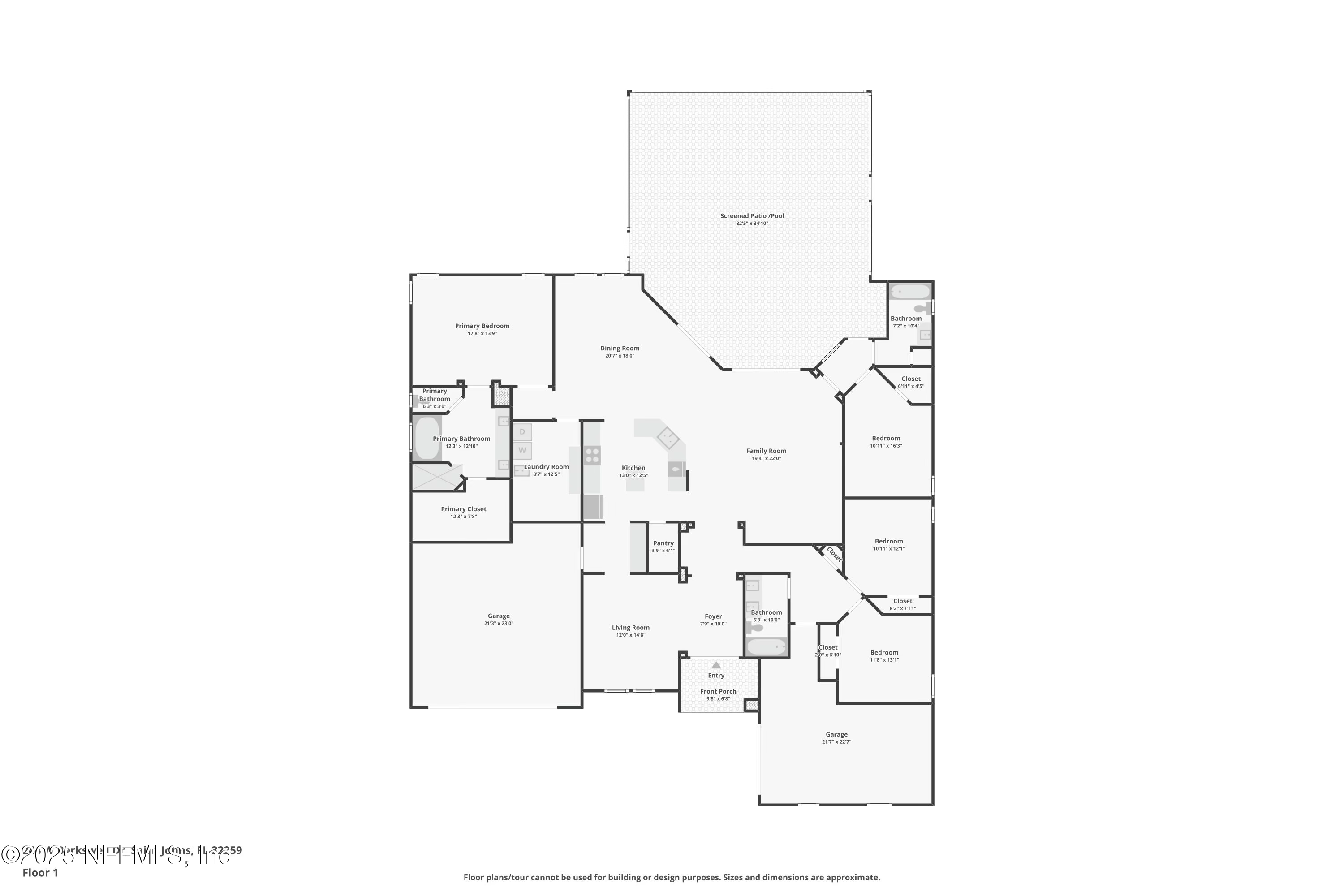 244 W BERKSWELL Drive, St. Johns