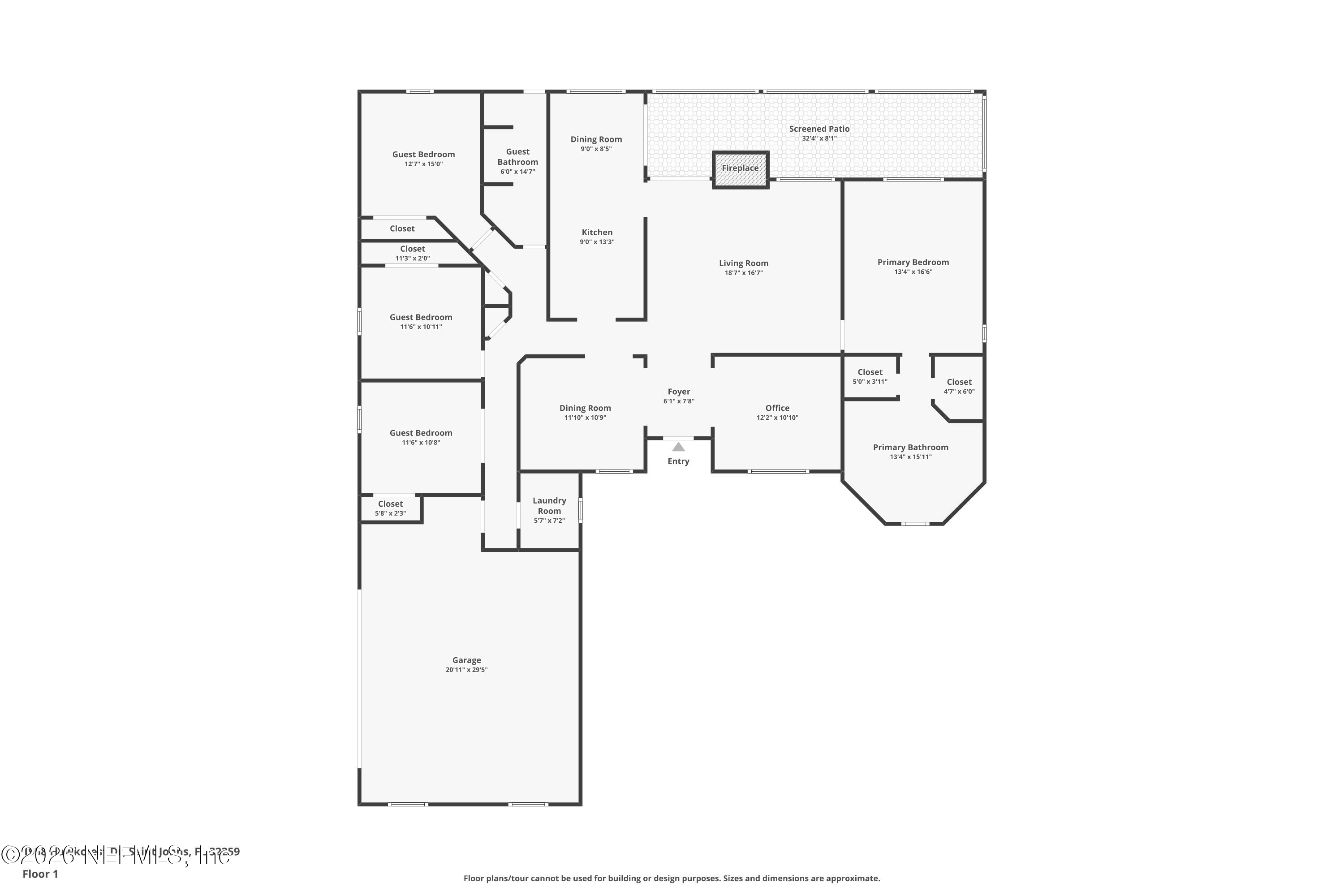 1958 HAWKCREST Drive, St. Johns