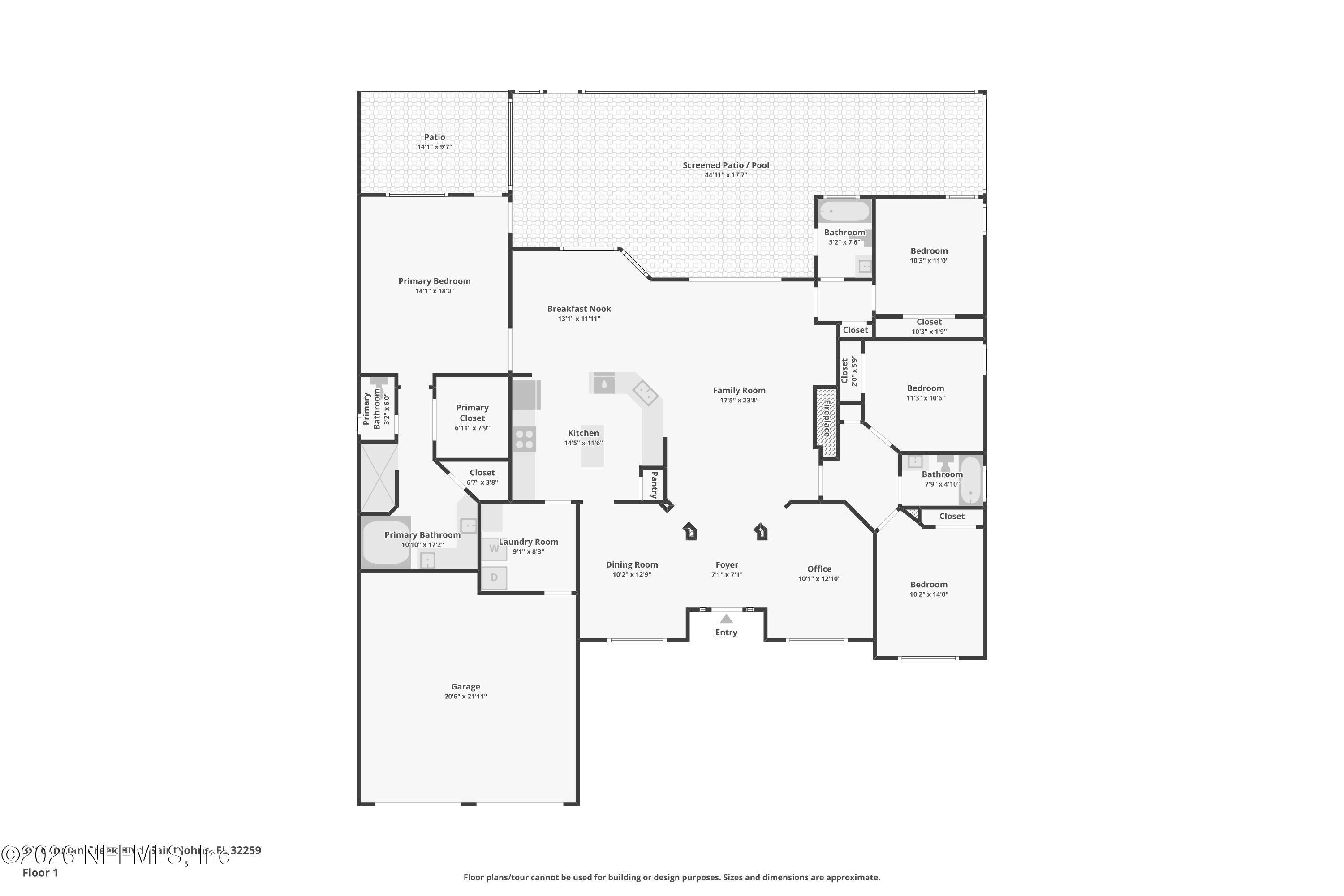 3516 INDIAN CREEK Boulevard, St. Johns
