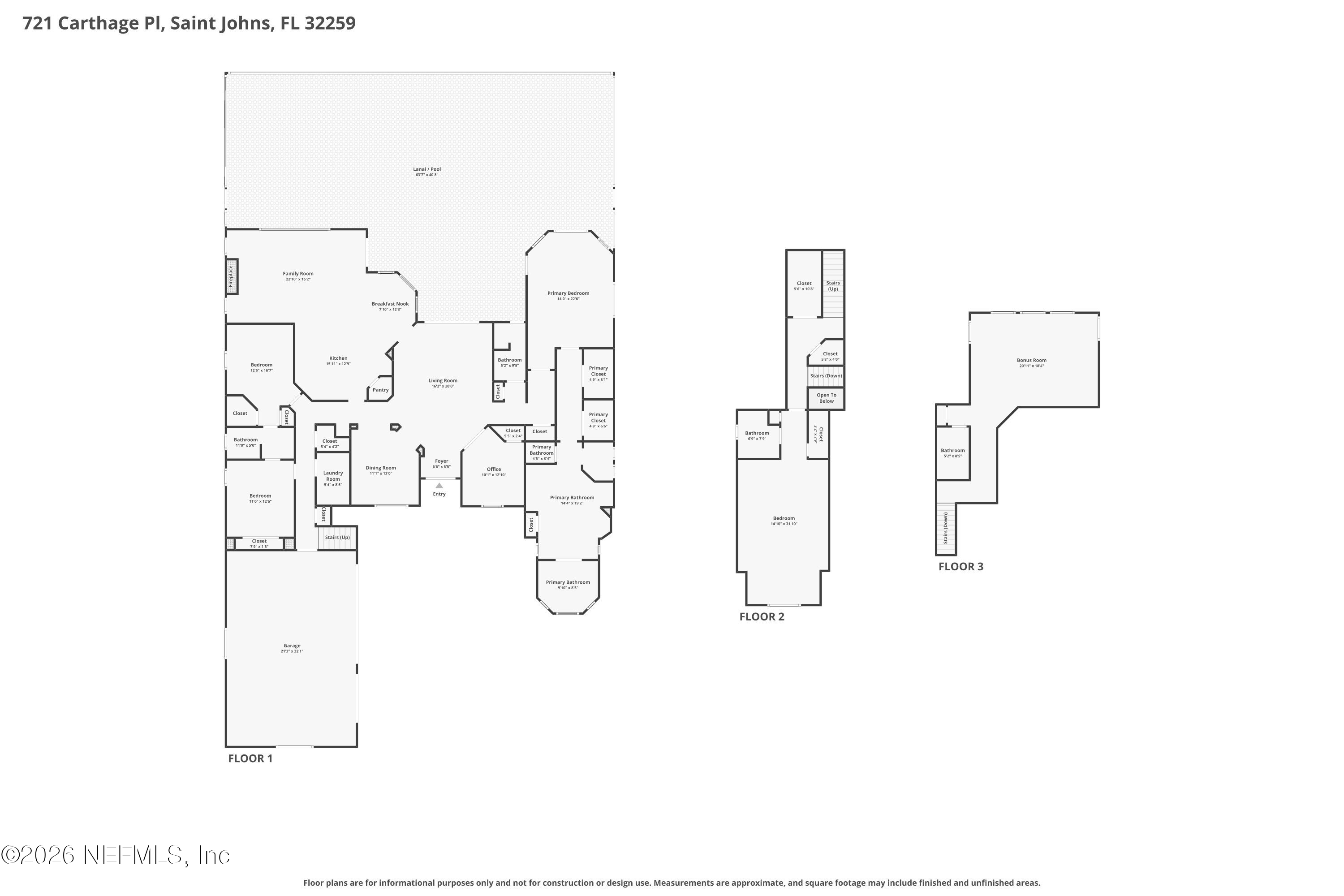 721 CARTHAGE Place, St. Johns