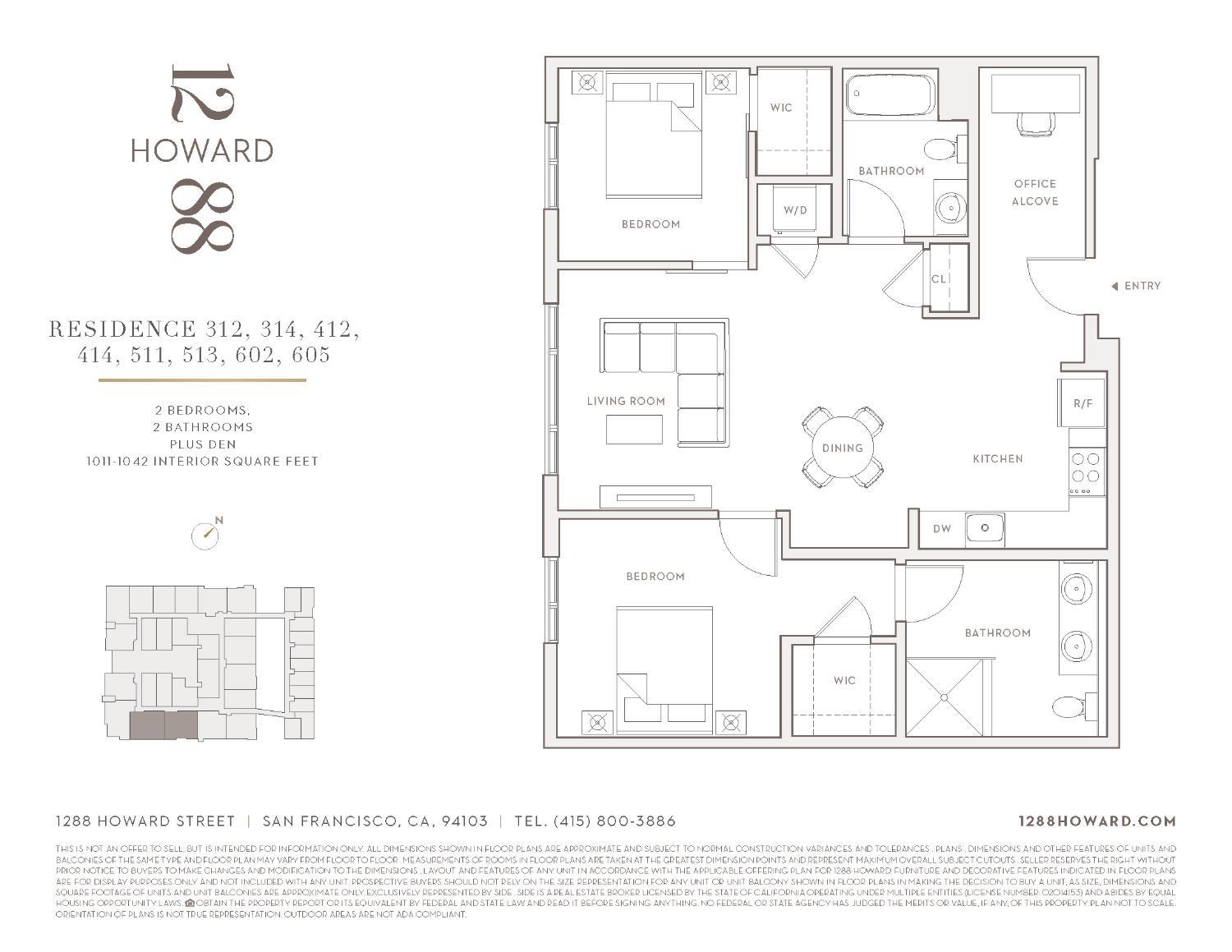 1288 Howard Street # 605