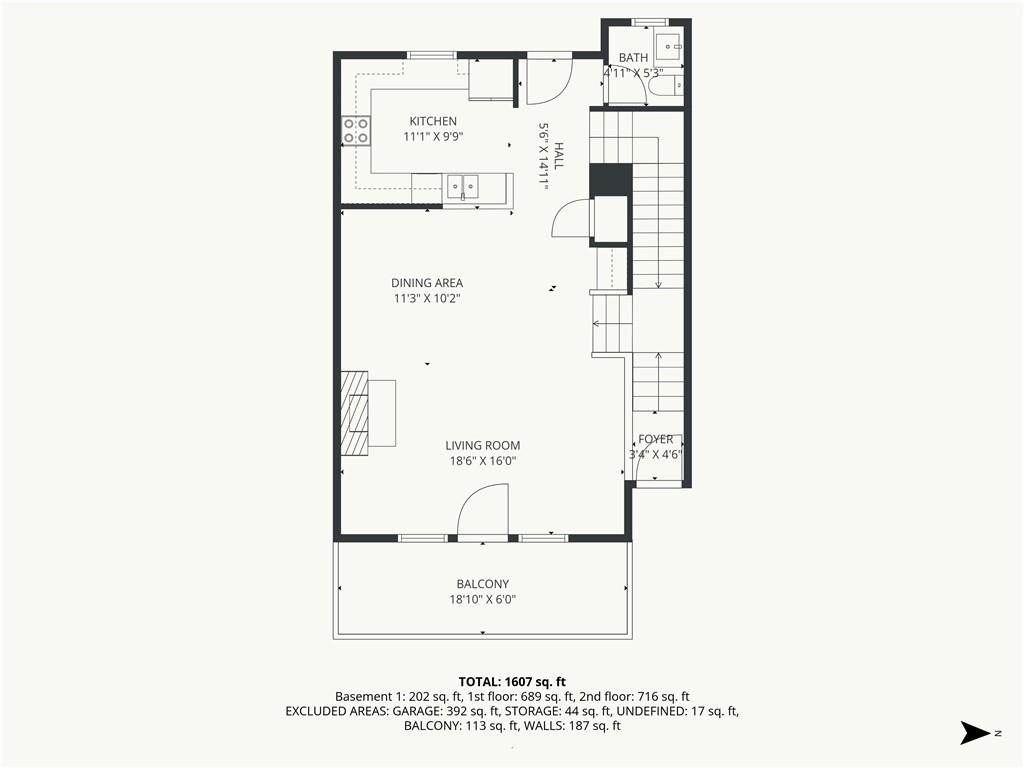 5245 Overland Drive Unit: B23