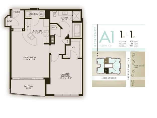 222 12th Street NE Unit 1104