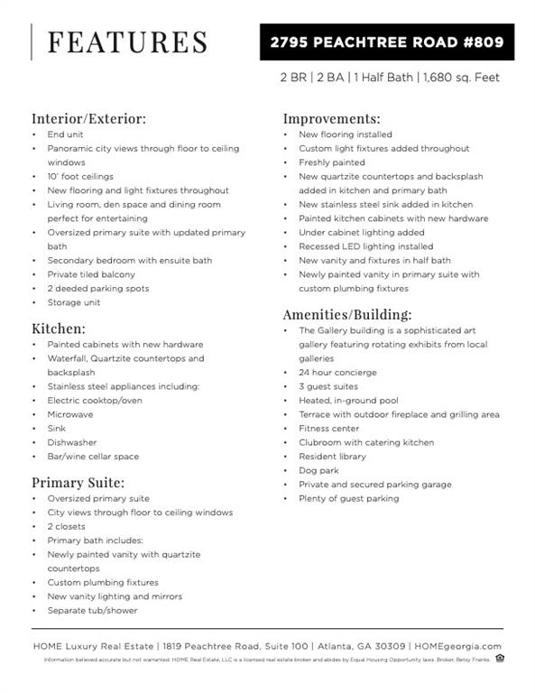 2795 Peachtree Road NE Unit 809