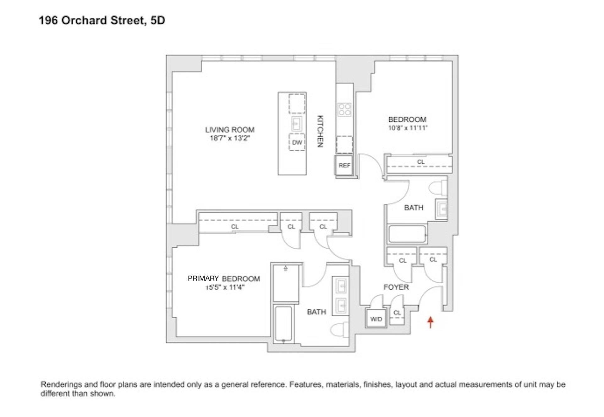 196 Orchard Street 5-D