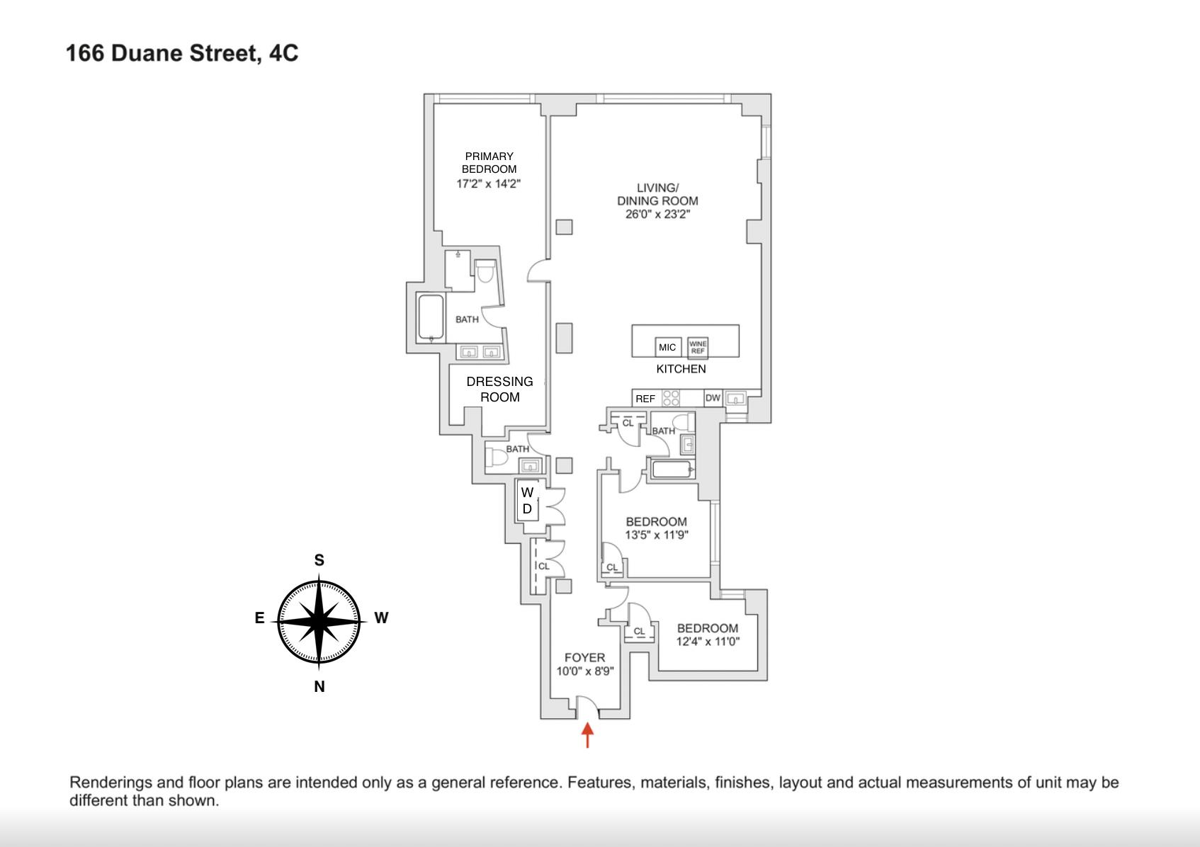 166 Duane Street 4-C