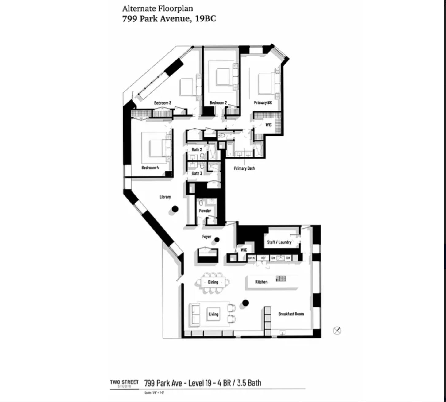 799 Park Avenue 19BC