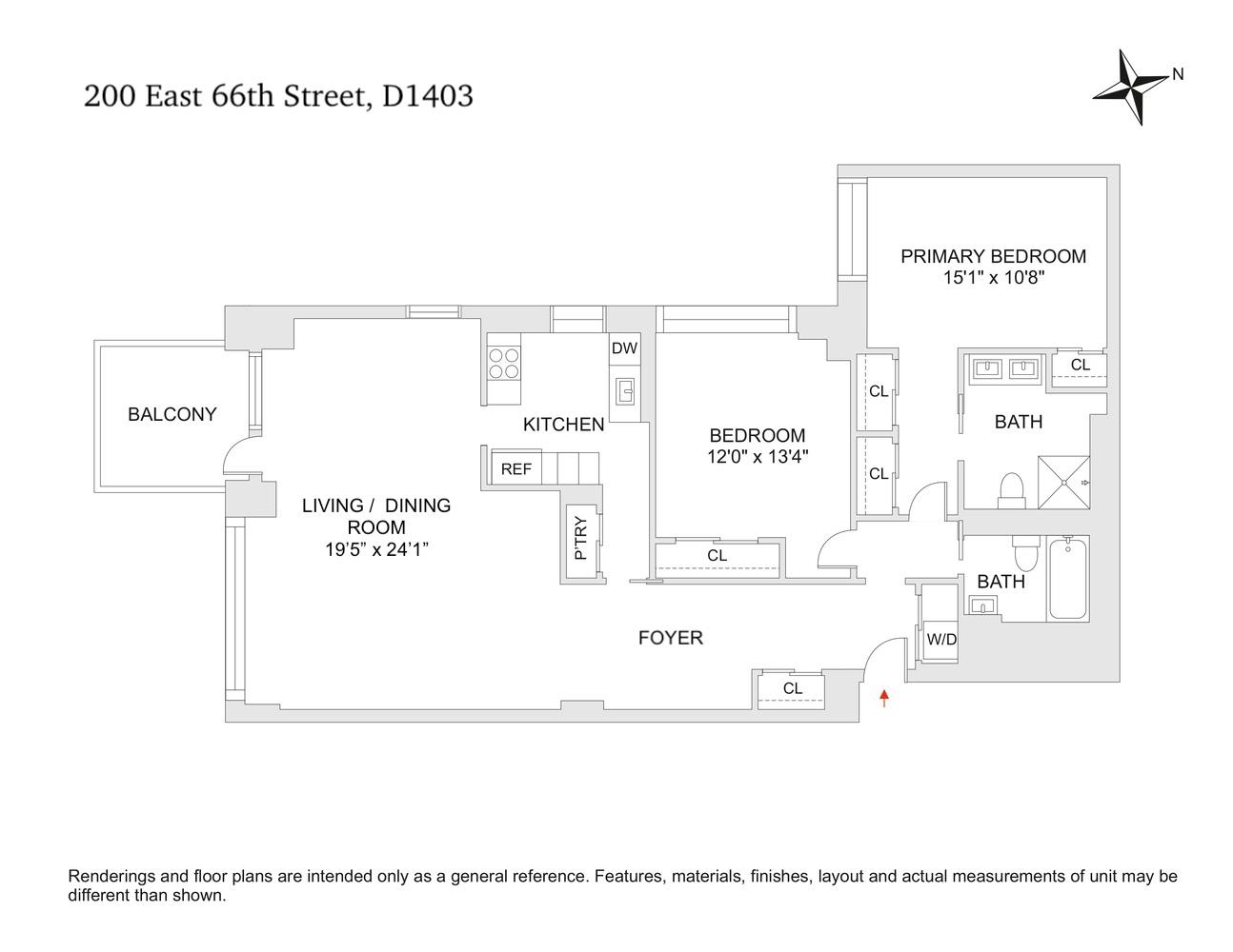 200 E 66th Street D1403