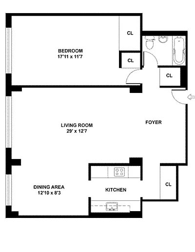 201 E 36th Street 15D
