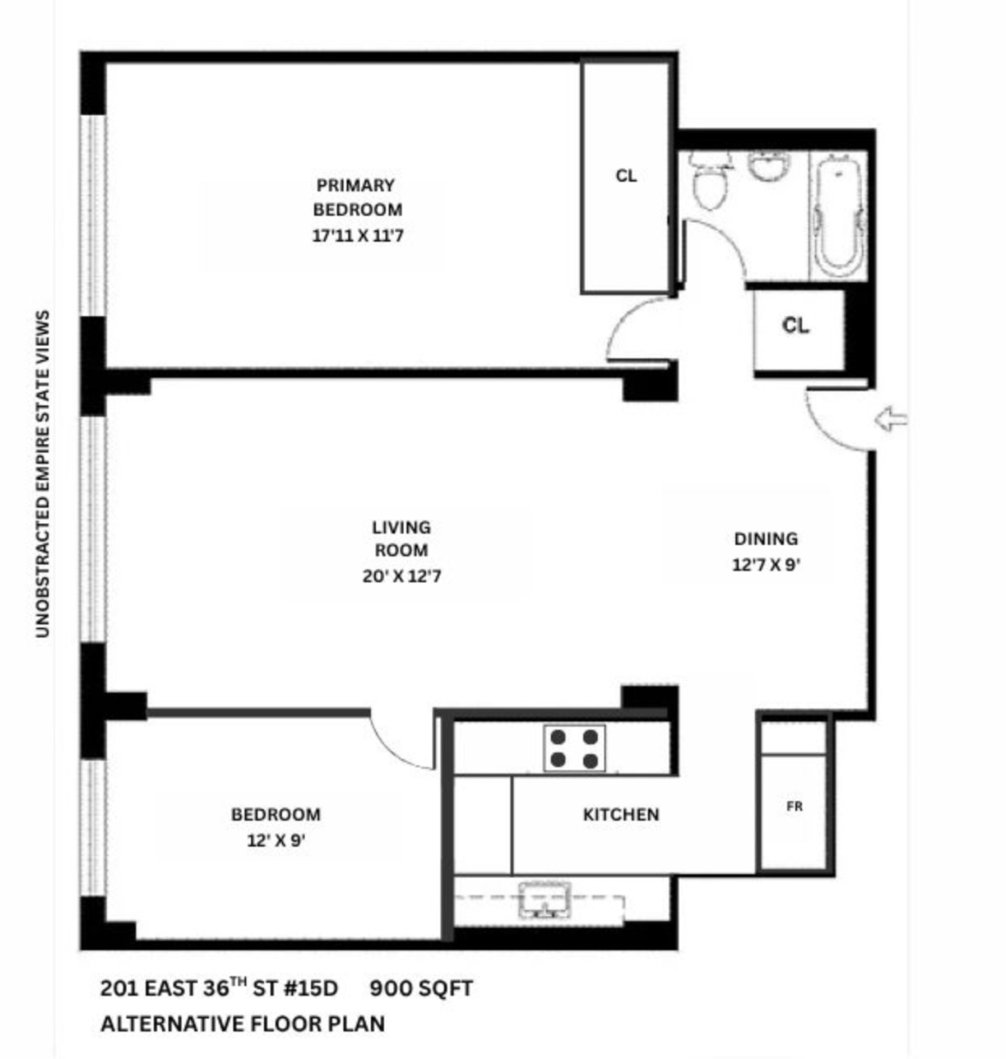 201 E 36th Street 15D