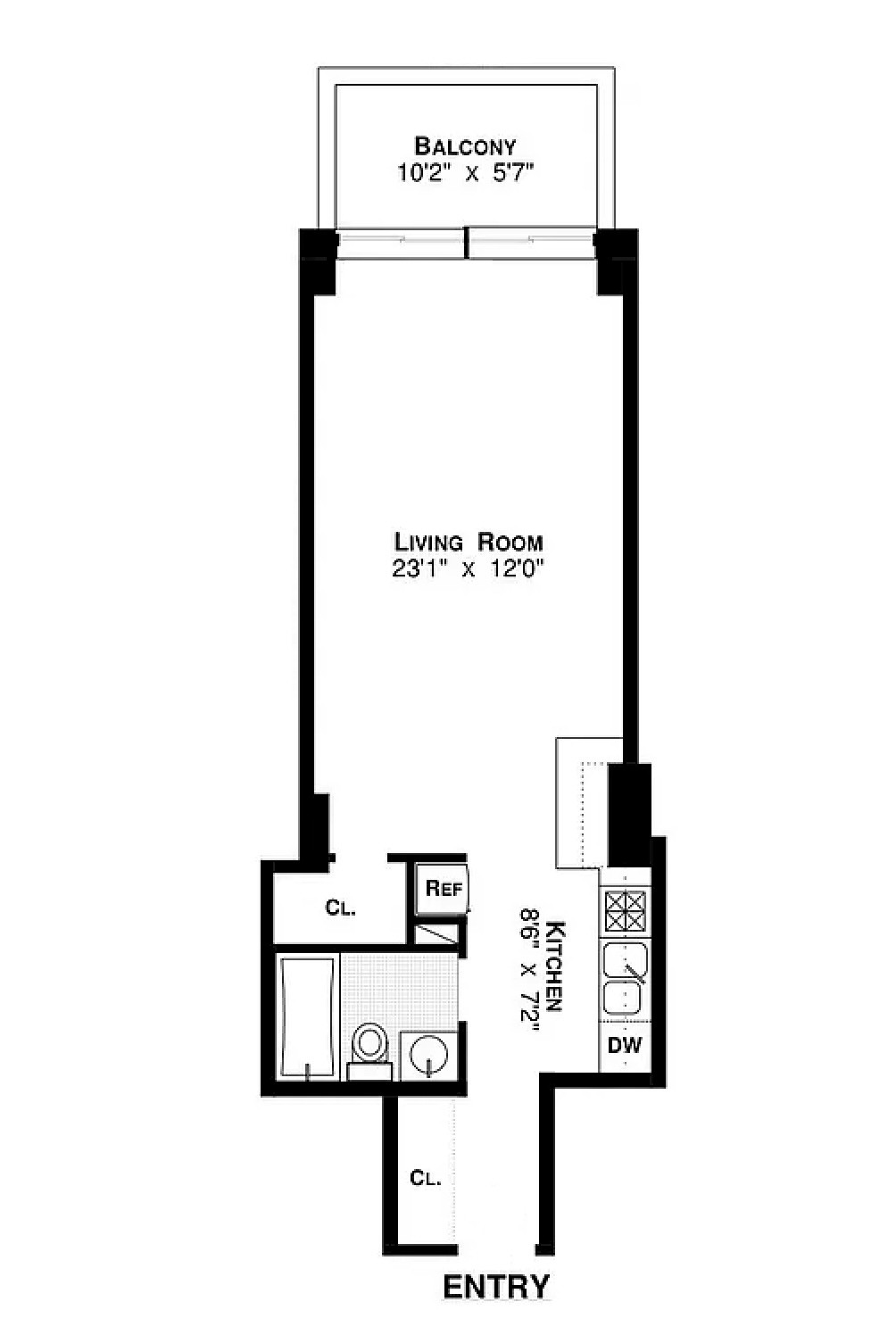 347 W 57th Street 9E