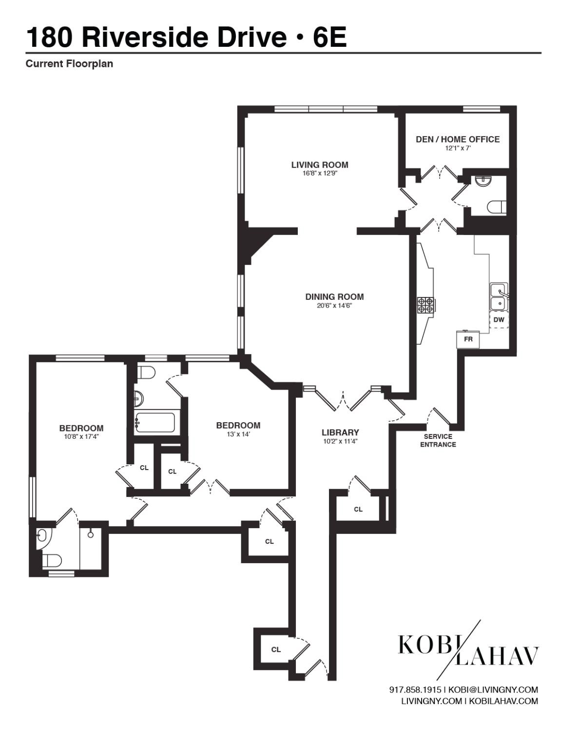 180 Riverside Boulevard 6E