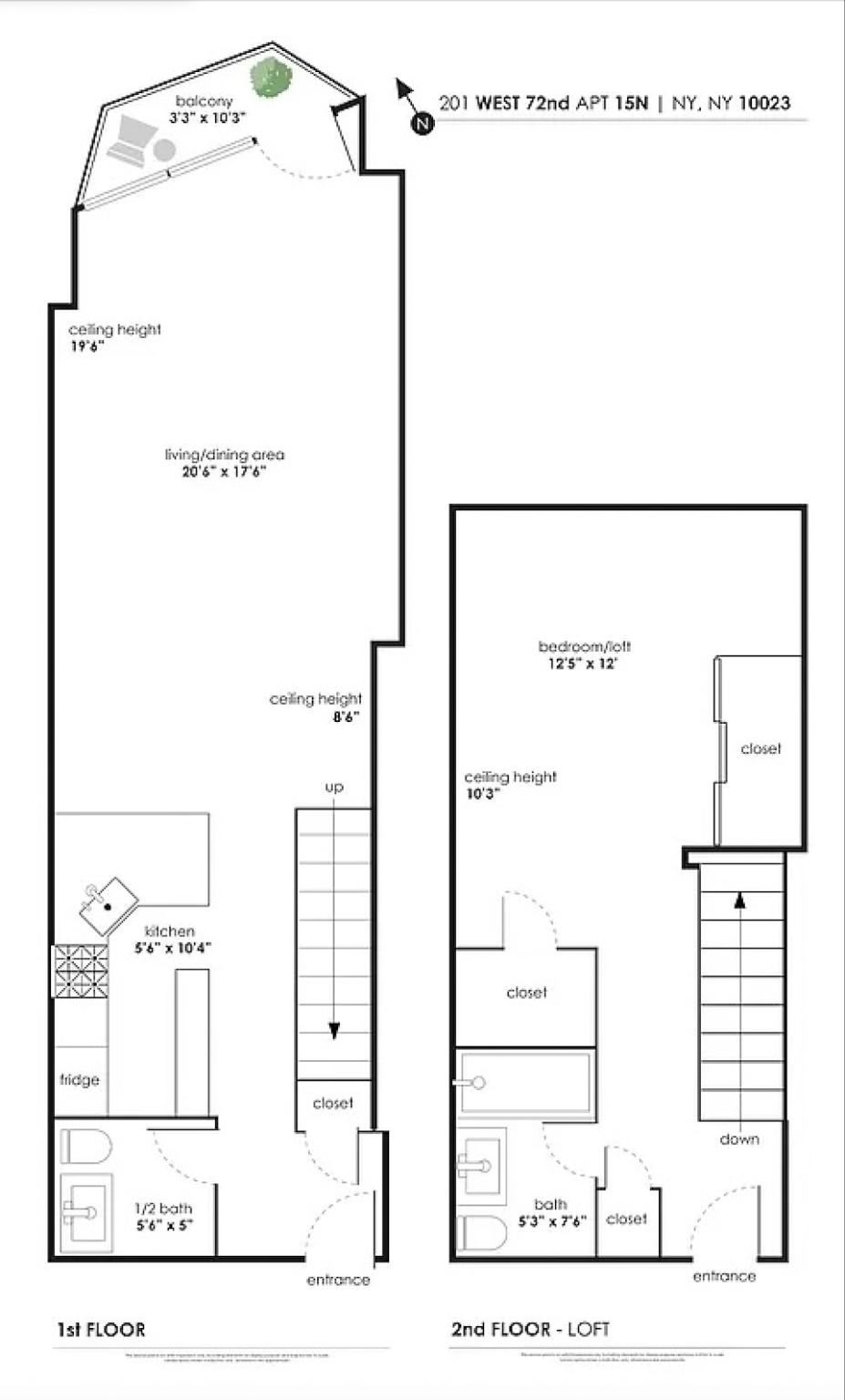 201 W 72nd Street 15N