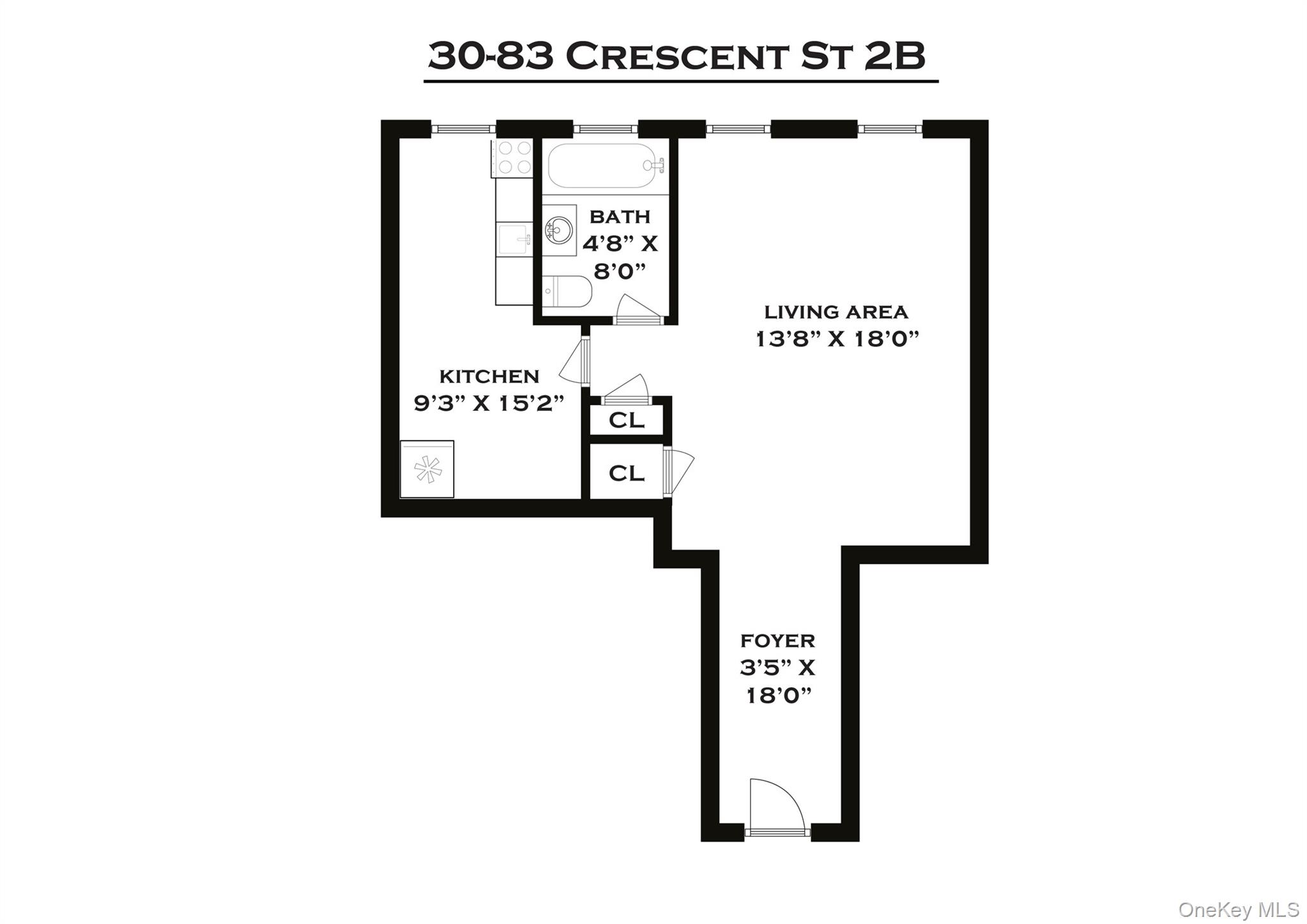 30-83 Crescent Street Unit: 2B