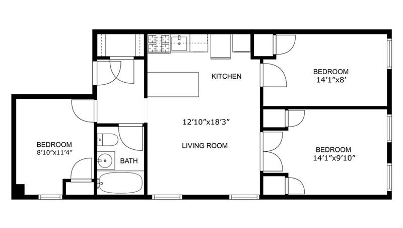 351 16th Street 2-F