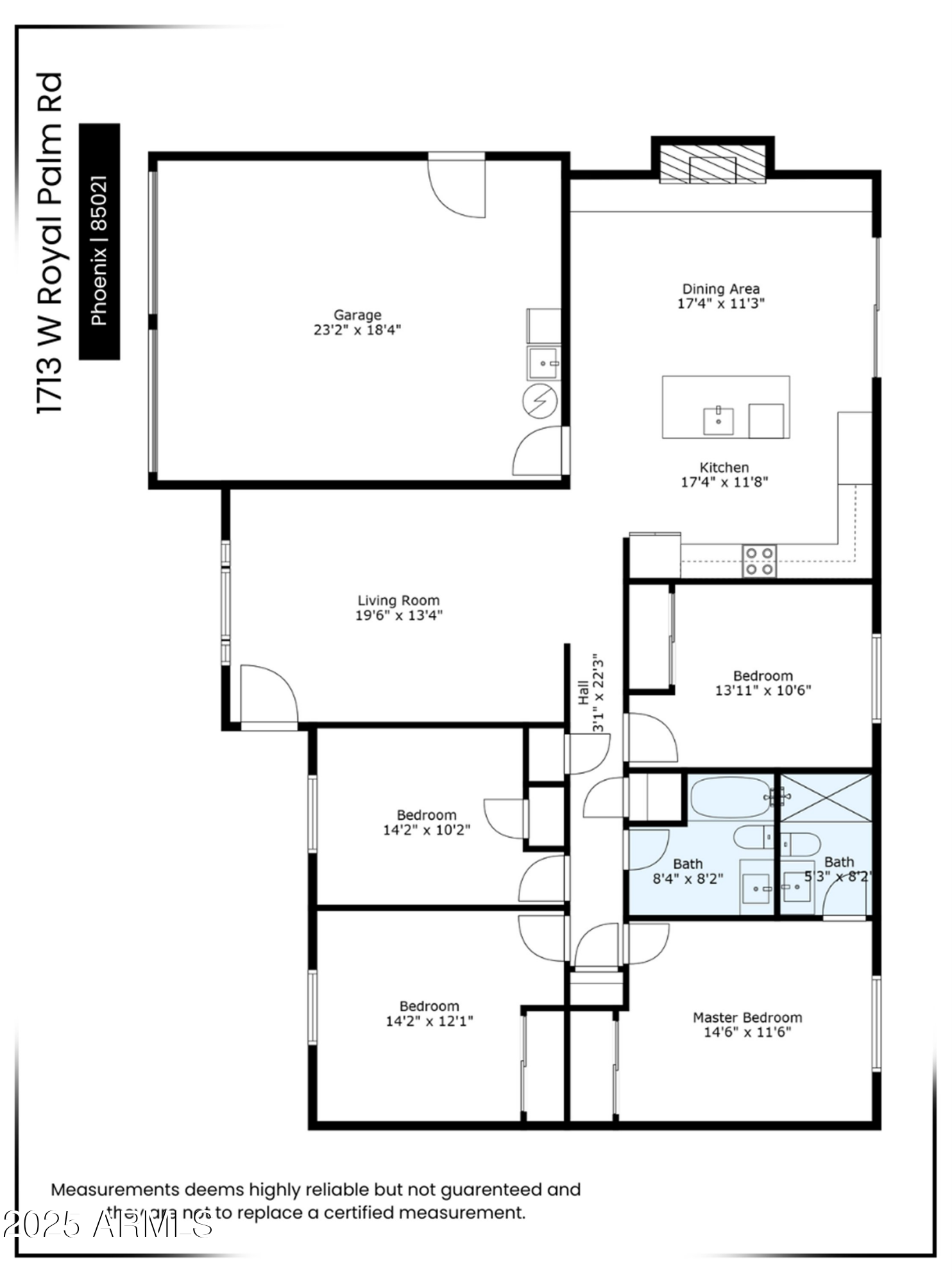 1713 W ROYAL PALM Road