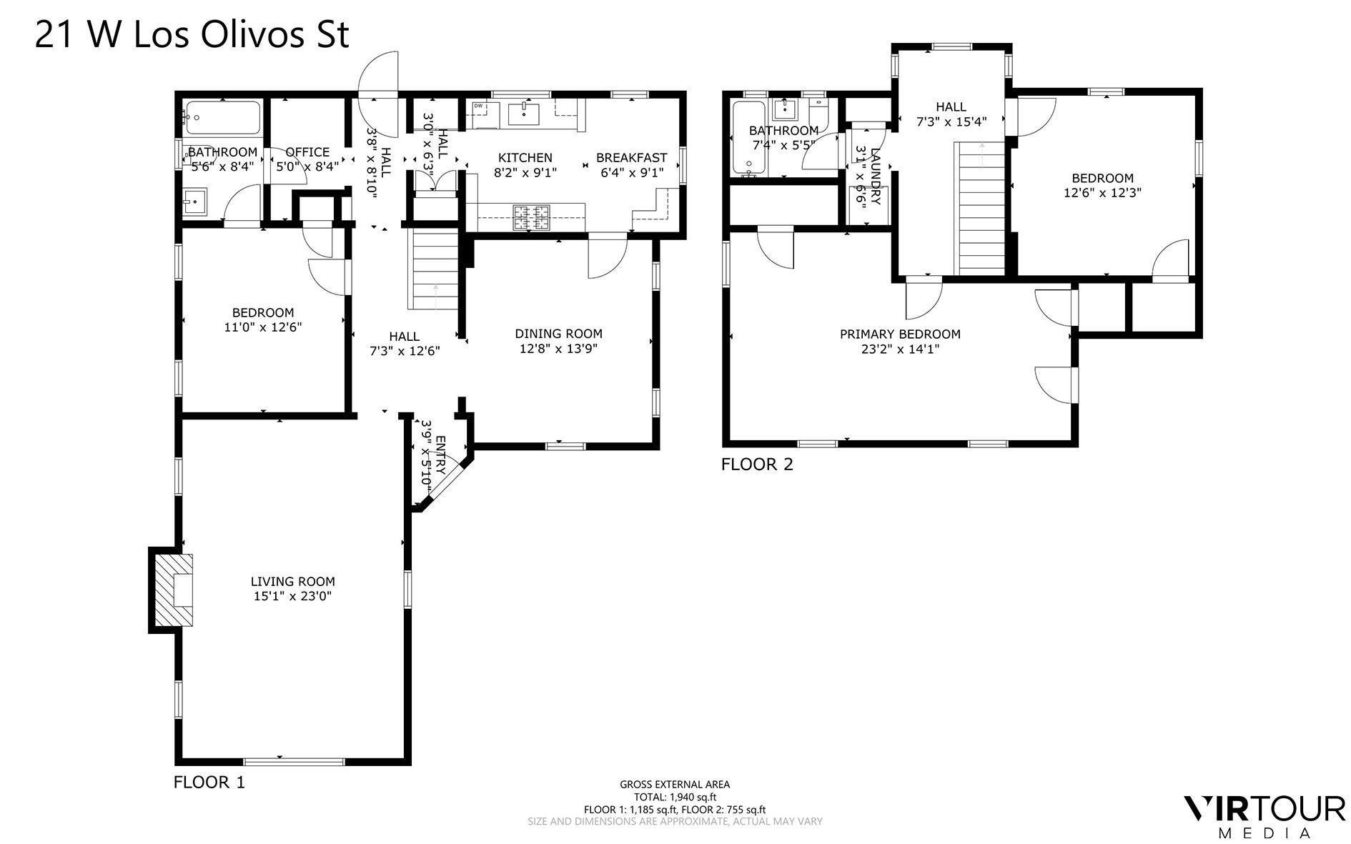 21 W Los Olivos Street