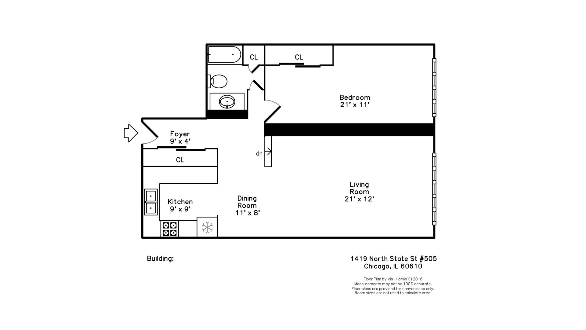 1419 N STATE Parkway Unit: 505