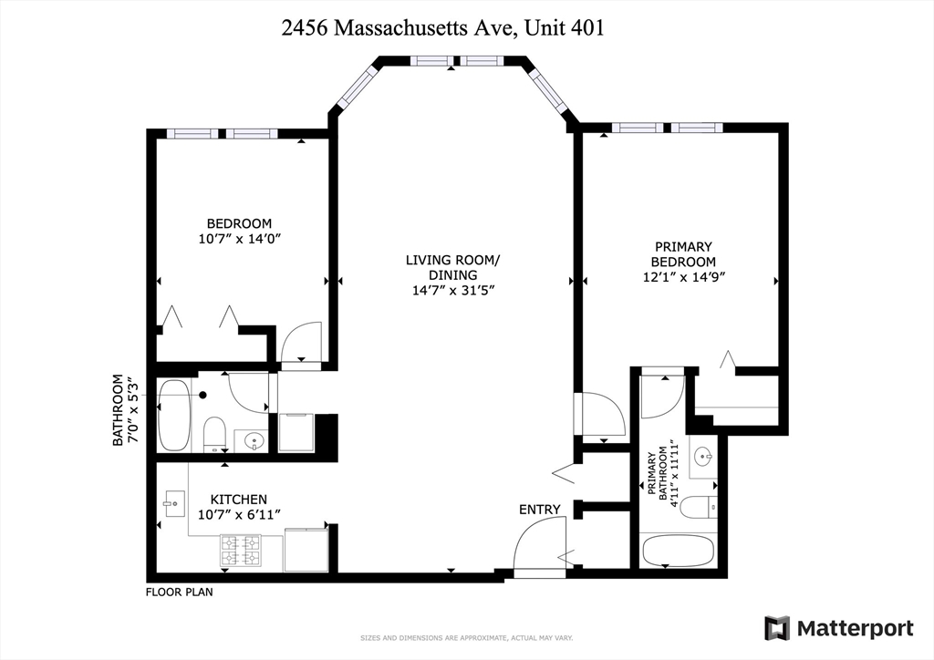 2456 Massachusetts Ave # 401 Unit: #401