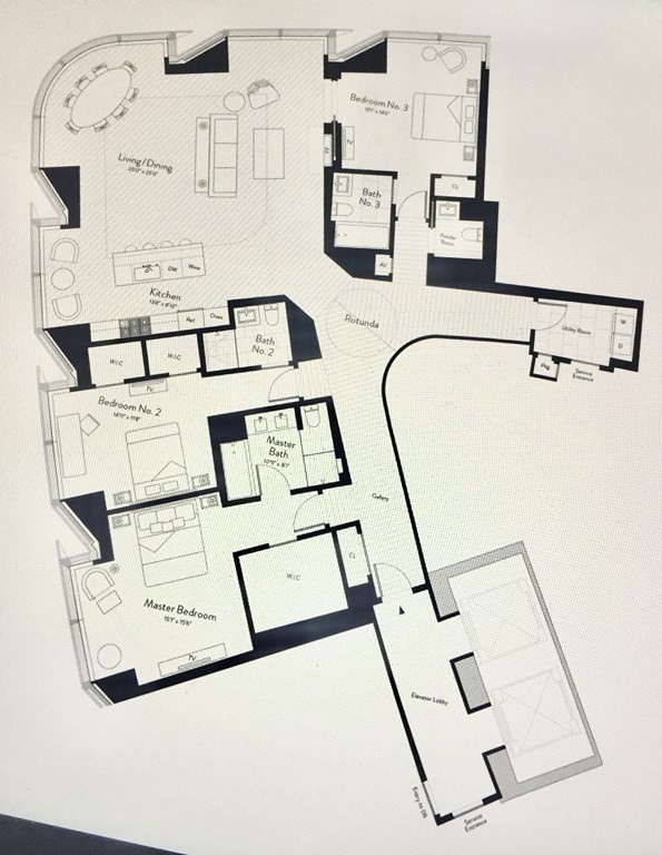 1 Dalton Street # 2801