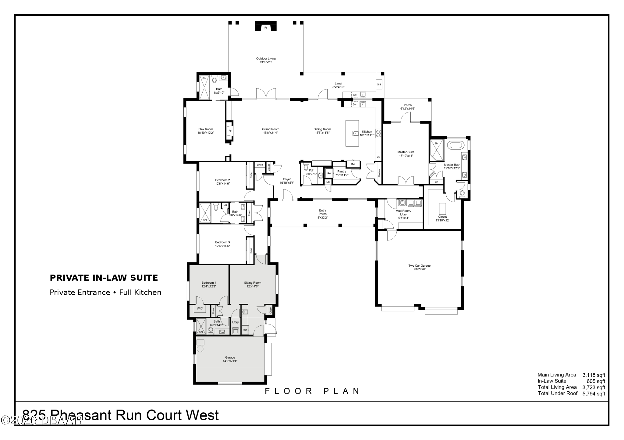 825 Pheasant Run Court W