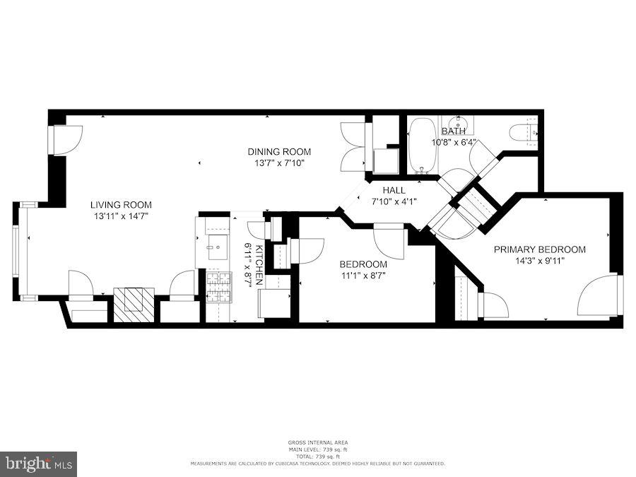 1713 18TH STREET NW Unit: B