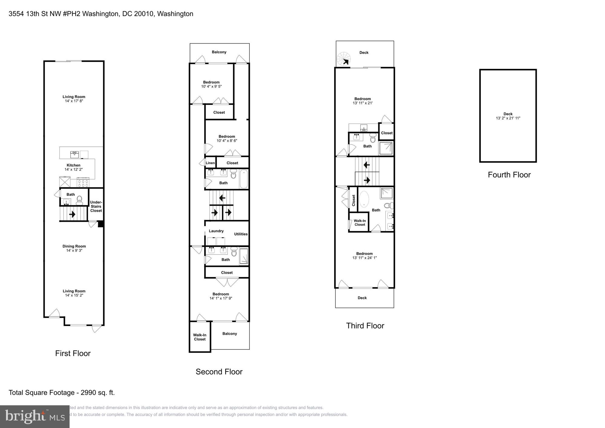 3554 13th Street NW Unit: PH2