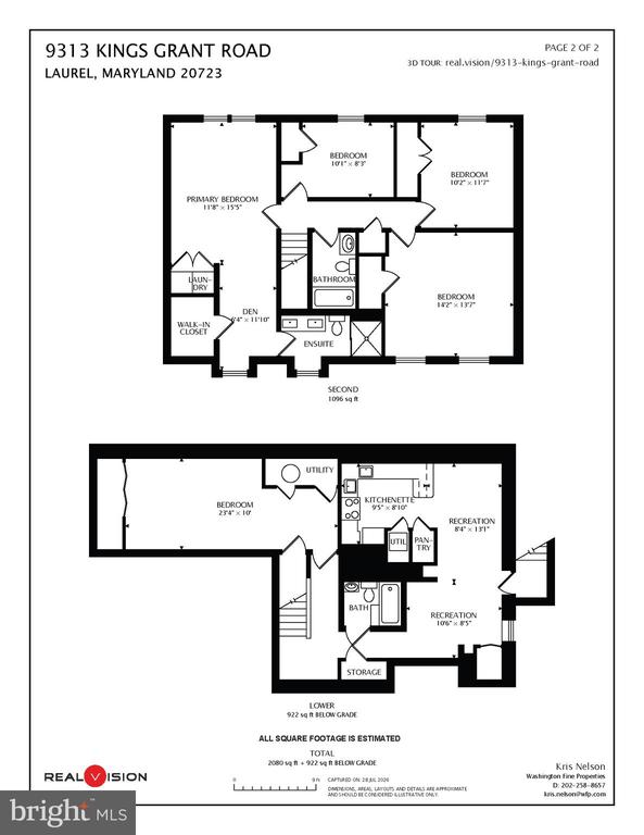 9313 KINGS GRANT ROAD