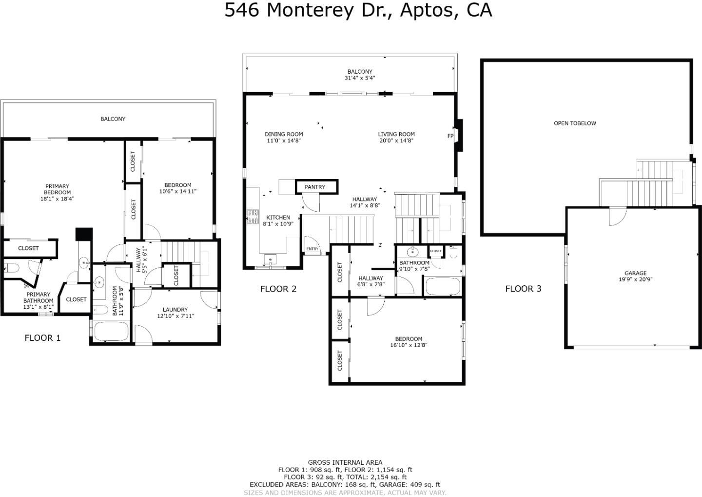 546 Monterey DR