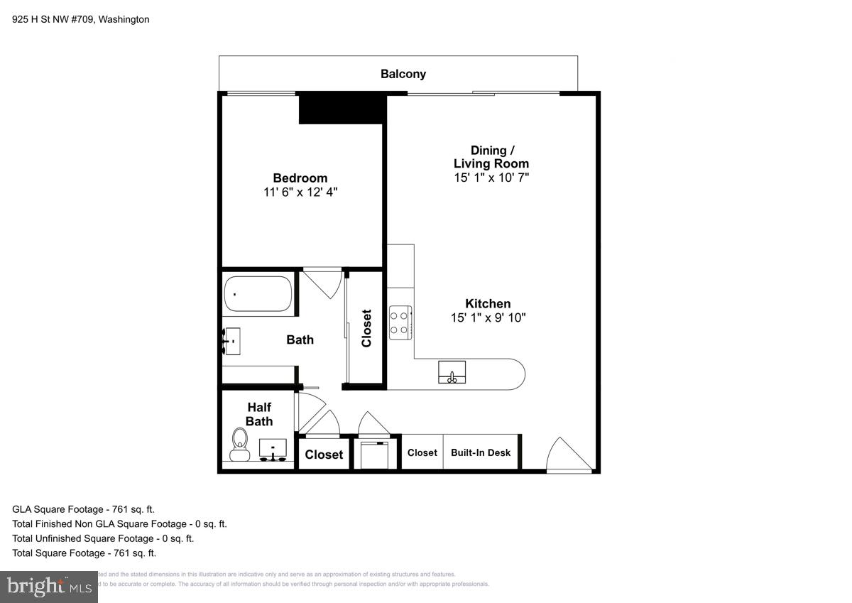 925 H STREET NW Unit: 709
