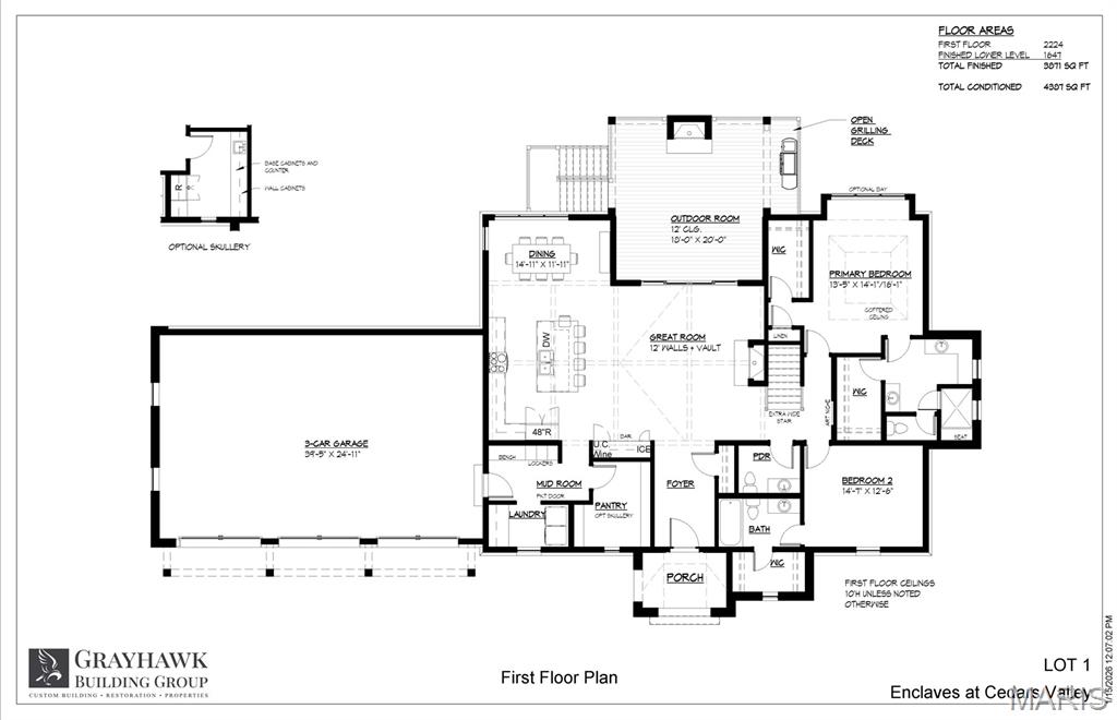 Lot 1 TBB in Enclaves at Cedars Valley of St. Albans